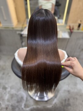 ロンド 表参道店(Lond) 暗めカラー/髪質改善/マロンベージュ/くすみベージュ/表参道