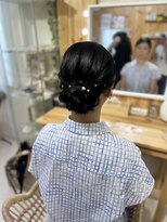 グラムール(Gramour)&nbsp;綺麗め華やかシニヨン