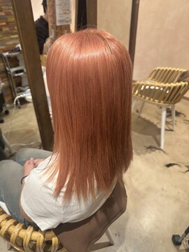 ベベ バイ モップス(be'be' by MOPS) サーモンピンク