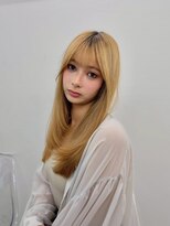 ヒュー 広島(HEW)&nbsp;20代30代大人かわいいレイヤーカットグレージュヘア