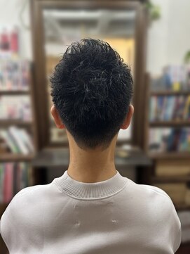 チアロルーチェ(Chiaro Luce) メンズメンズカットアップバングリクルート刈り上げショート大人