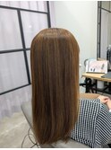 髪質改善縮毛矯正でサラツヤストレート♪