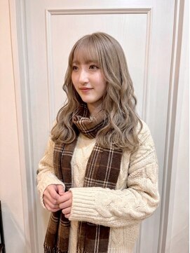 アロマ ヘアー ルーム 新宿3号店(AROMA hair room) 大人ガーリー/似合わせカット/レイヤーカット/韓国/前髪/カラー