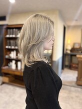 アーカイブ(Archive)&nbsp;レイヤーカット×ホワイトベージュ