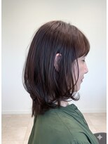 アローム(alom)&nbsp;ミディアムレイヤー×暖色カラー