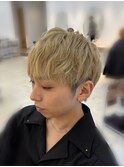 MEN’S HAIR/マッシュ/ブリーチカラー/木更津