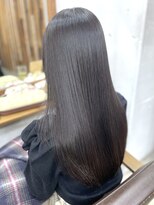 リッカ(RICCA)&nbsp;髪質改善縮毛矯正/透明感グレージュ/ダークグレー