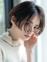 エミュ 表参道 青山(emu)&nbsp;スリークラインのフェミニンハンサムショート