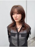ナチュラル小顔前髪あり後れ毛サイドバング結べるボブくびれヘア