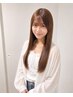 カット+縮毛矯正+ベーシックカラー【寒色・暖色どちらでも◎】