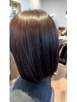 エスト(est.) 白髪染ない白髪染×きりっぱボブ 20代30代40代50代
