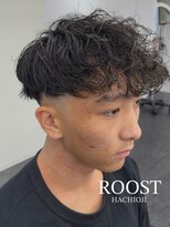 ルースト 八王子店(ROOST)&nbsp;MEN'SHAIR/スペインカール/ブラウンカラー/眉毛/八王子