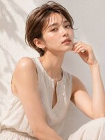 ミロアヴィタ 平尾(miroa vita)&nbsp;透明感カラー ショートボブ 髪質改善 ブラウンベージュ
