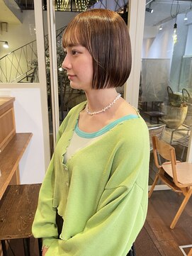 エムクランメイクス 原宿 表参道(m.clan MAKE'S) ぱつっとボブ