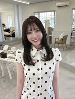 オンド(onde)&nbsp;ハッシュカット×mint beige