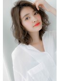 *LOREN*透明感バレイヤージュこなれ感ウェーブくびれミディ