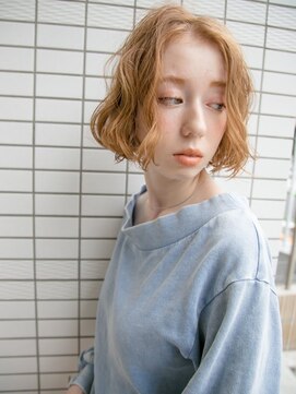 ルティア(Lutia) センターパート 大人かわいいイエローベージュ☆