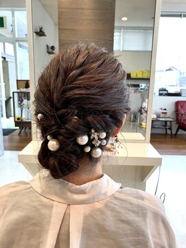 シエルフラッフィー ヘアセット