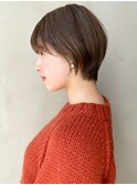 マッシュショート_イヤリングカラーラベンダーカラー_ba320961