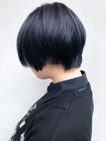 フロート 小阪店(float)&nbsp;ブルーカラー_マロンベージュ Aラインボブ かきあげ