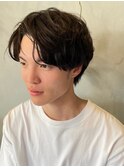 センターパートショート