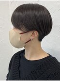 刈上げマッシュ女子