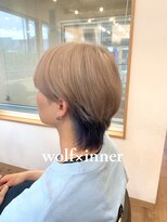 ロルド シェリ(Rold Cheri)&nbsp;ミルクティーベージュ/ブルーパープル/マッシュウルフ