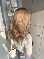 エイト 沖縄豊崎店(EIGHT toyosaki)&nbsp;【EIGHT 豊崎】お客様スタイル_ミルクティーべージュ