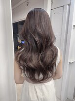 エル バイ ホーム(L by HOME)&nbsp;ワンホン レディ系 ブラウンカラー くびれヘア レイヤーカット