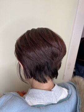 チョコレート(chocolate) 髪質改善/ほんのりピンクカラー