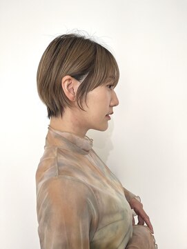 ルーフ 用賀(ROOF) 【ROOF用賀】大人ショート/ミルクティーベージュ/ハイトーン