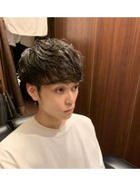 プラウド(PROUD)&nbsp;マッシュスタイル/スパイラルパーマ/田町/理容室/メンズカット