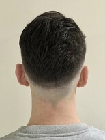プレミアムバーバー 原宿店(PREMIUM BARBER produce by HIRO GINZA) アップバング×スキンフェード