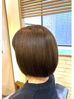 ヘアー グリーン(hair green) 人気丸み大人ボブ40代50代60代