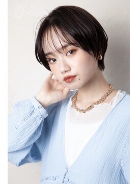 レヴ 草加店(LEV.) 魅力倍増カールセミディシアカラーショートヘア姫カット