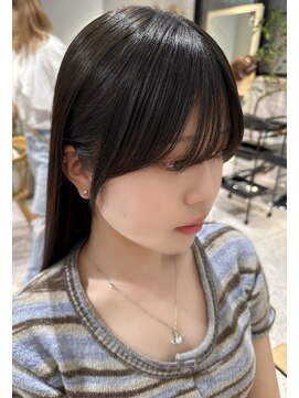 ゼストソエル(ZEST soell) 顔まわりカット×髪質改善トリートメント