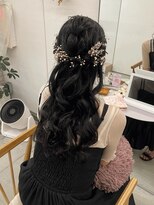 リル(re'll) 《花屋併設》ハーフアップ