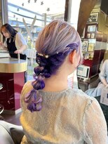 グリッツ (GLITZ) 結婚式パーティーあみおろしヘアセット横浜石川町