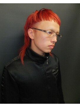 ブロック ジャポン(bloc japon) mullet hair /マレットヘア & 赤みオレンジ