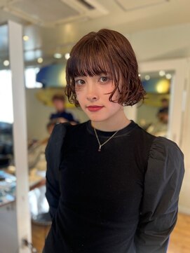 フラミンゴバイカーニバル 江古田(Flamingo by carnival) ボブ×パーマ