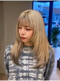 【yui担当】エンドデザインカラー/シャギーカット