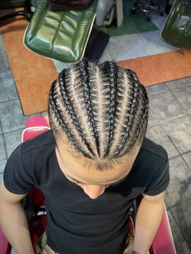レイブ アクション アンド ヘアー 北千住店(rave Action and Hair) cornrow