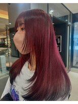 ヘアーズギャラリー なんば高島屋店(Hair's Gallery)&nbsp;レイヤーロング/裾カラー/デザインカラー