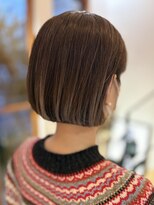 レリコ ニド(Relico-nid)&nbsp;髪質改善20代30代40代大人可愛いミルクティーボブ