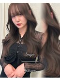 【杉本大地】韓国ヘア/ベージュカラー/ブリーチなしカラー