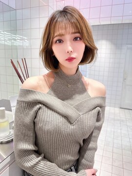 ロンドルーナ 岐阜(Lond Luna) ブリーチ ダブルカラー ボブ35325