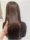 ワンカラー ブリーチ無しベージュ