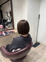 コワファーストナガサキシャンプーボーイ(COIFF1RST NAGASAKI SHAMPOO BOY)&nbsp;まるみボブ ショートボブ ワイドバングショートボブ 長崎浜の町