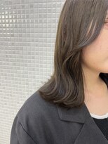 オーガスト ヘア ネイル(AUGUST hair nail)&nbsp;透明感たっぷりオリーブベージュ