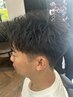 メンズカット＋ヘッドスパ（シェービング込）8300円＜メンズ/理容室/国立＞